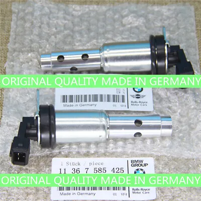 Set Of 2PCS Variable Timing Control Valve Solenoid VVT Fit For BMW 328i X3 VANOS • $69.99