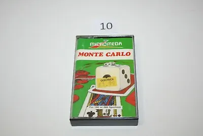 ZX Spectrum Game Tape - Monte Carlo : Micromega * Rare • £59.99