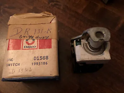 NOS Delco Remy Headlight Switch 1995186 D1568 Chevrolet GM Chevy • $99