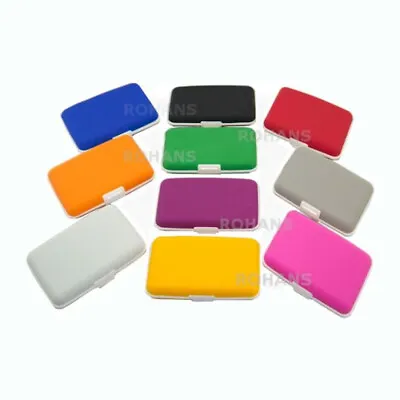£3.99 • Buy Silicone Credit Card Holder Wallet Purse Case Business Card Protect Rubber YK201