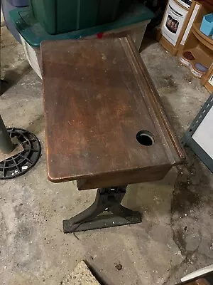 Antique 1900's School Desk • $300