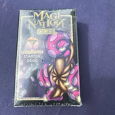 Magi Nation Duel Unlimited Edition Starter Deck The Underneath Factory Sealed • $31.99