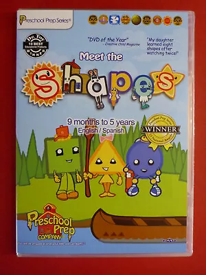 Preschool Prep Series Meet The Shapes DVD Slim Case • $8.04