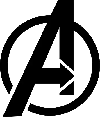 Avengers Vinyl Logo Decal Laptop Sticker Wall Decal Marvel • £2.99
