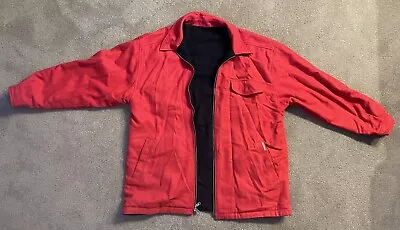 VTG Marlboro Classics Reversible Wool Jacket Black & Red Men's XL  • $45