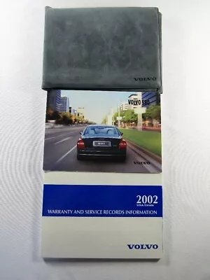 2002 Volvo S80 Owners Manual Book • $12