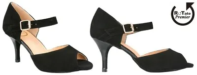 £25 • Buy Black Latin 'Norma' Dance Shoe 3 Heel Uk Size 3.5*Salsa*Ceroc*Ballroom* UK Stock