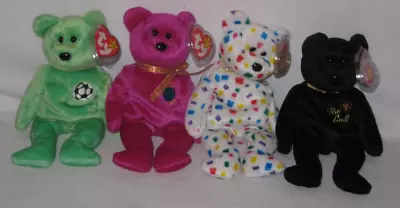Ty Beanie Baby Bears - Kicks Millenium Ty 2K And The End Bears • $8.99