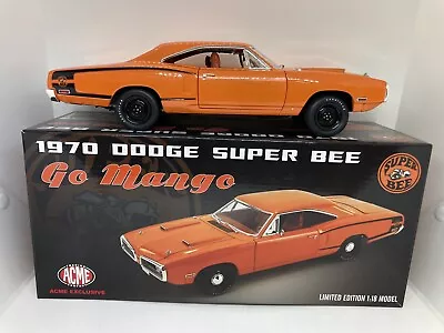 1/18 SCALE GMP 1970 Dodge Super Bee GO MANGO SUPER BEE L.E. 243/630 • $189.99