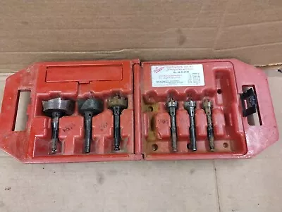 Milwaukee 49-22-0130 Contrators Bit Kit Selfeed Bits With Case • $49.95