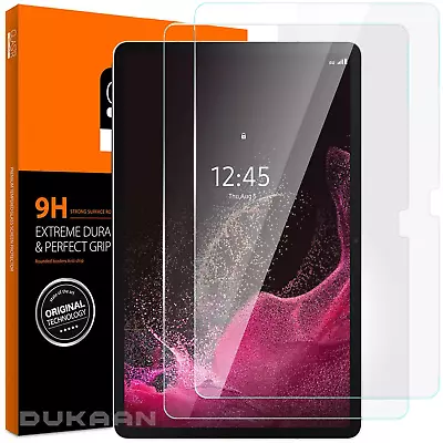 Tempered Glass Screen Protector For Samsung Galaxy Tab S9 Plus 12.4  X810 816B • £7.99