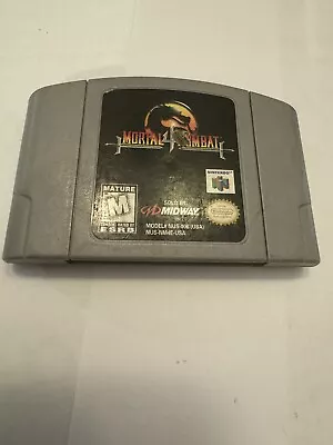Mortal Kombat 4 (Nintendo 64 1998) Authentic Cartridge • $17.99