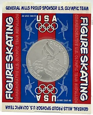 1998 General Mills Commemorative US Olympic Team Medallion Figure Skating  • $17.95