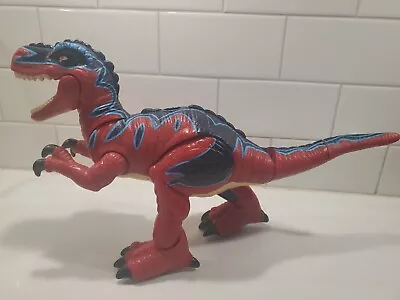 T-Rex Dinosaur Mattel 2004 Imaginext 12” Roaring Sounds Razor T-Rex NO SOUND • $13.50