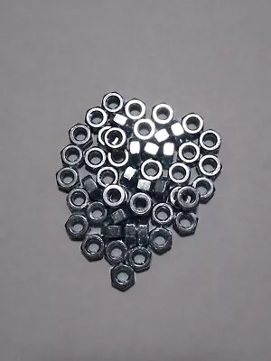 1/4 -20 Hex Nut Grade 2 Zinc Plated Pack Of 50 • $6.75