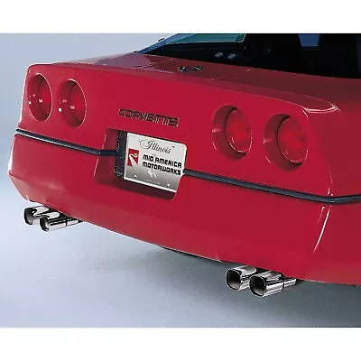 Exhaust Tips For 1985-1991 Corvette C4 ZR1 Style Chrome • $94.95