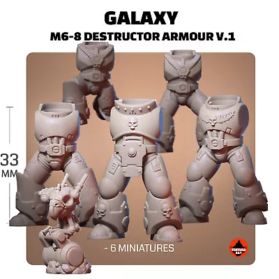 M6-8 Destructor Armour V.1 (True Scale) • $19