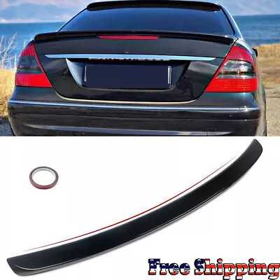 AMG Look Rear Trunk Spoiler Lip For Mercedes Benz E CLASS W211 Sedan 2003-2009 • $72.99