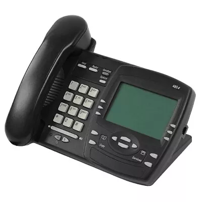 Aastra PT-480e A1262-0000-10-05 Single Line Analog Phone Charcoal/Refurbished  • $99