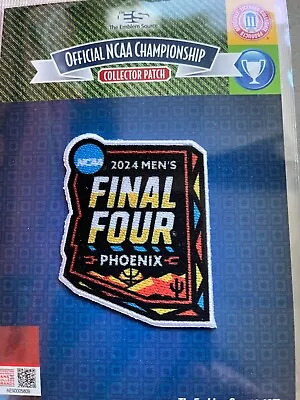 2024 Ncaa Mens Final Four Patch Jersey Style Basketball Uconn Huskies Champions! • $12.89