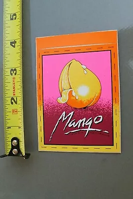 MANGO Surfboards Clothing Kirra Australia Neon V11 Vintage Surfing STICKER • $19