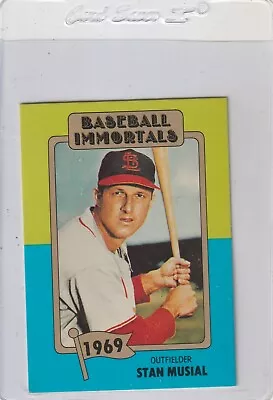 1987 Baseball Immortals  Stan Musial           Inv. 2879  Nm/mt • $1