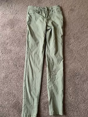 YMI Juniors Forever Color Hyperstretch Skinny Jean-Aloe Color • $5