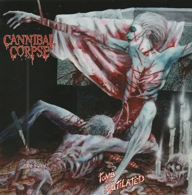 $5 • Buy Cannibal Corpse - Tomb Of The Mutilated ( 4 X  4 Vinyl Sticker) Brand New