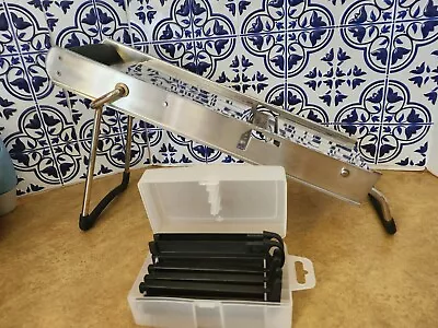 MIU France Professional Stainless-Steel Mandoline Slicer With 6 Blades -  • $45