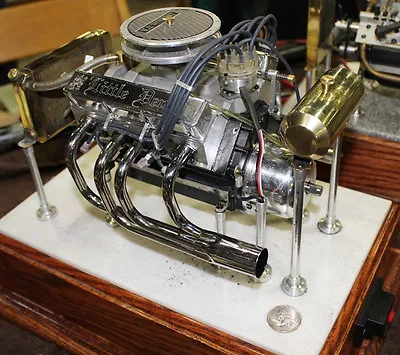 Little Demon Model Gas Engine V8 PLANS ONLY! You Are Not Buying An ENGINE! • $80