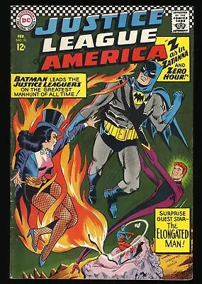 Justice League Of America #51 FN+ 6.5 Silver Age Zatanna Cover! DC Comics 1967 • $60