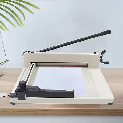 Heavy Duty Guillotine Paper Card Trimmer Professional Paper Cutter Home Office  • £169