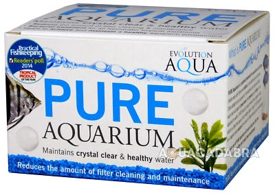 £9.95 • Buy Evolution Aqua Pure Aquarium 50 Balls Fish Tank Start Up Clear Water Treatment