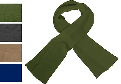 Military Wool Scarf US Army Style 100% Wool Tactical Winter Neck Scarf 56  X 9  • $17.99