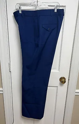 USMC Marine Corps Dress Blues Trousers NO Blood Stripe Size 35XL Actual 33 X 31 • $9.99