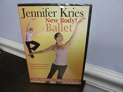Jennifer Kries New Body! Ballet Exercise Video DVD Body Shaping Workouts NEW • $0.99