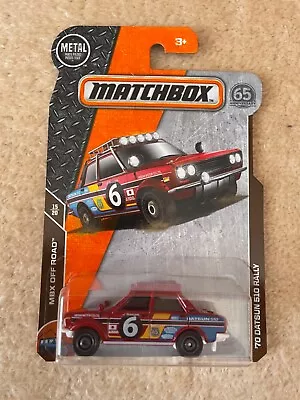 Matchbox - 70 Datsun 510 Rally • $4.70