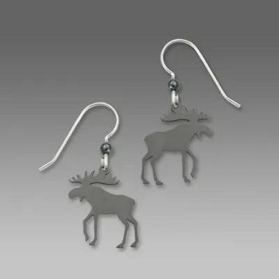 MOOSE Hypo-Allergenic Earrings Sterling Silver Plated By Sienna Sky • $14.99