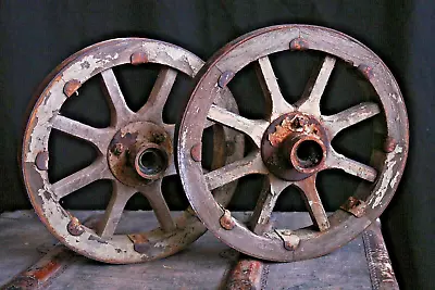 RARE WW1 Original 12  Wheel For Maxim M1910 Antique WWI • $179