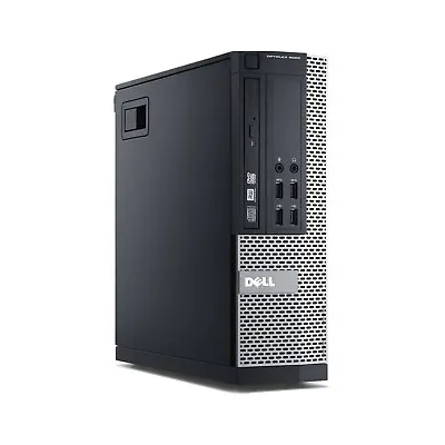 CHEAP FAST DELL COMPUTER PC I7 4th Gen SFF 32GB RAM 3TB HDD SSD WIFI Win 11 Pro • £234.99