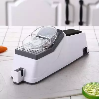 USB Charging Electric Scissor & Knife Sharpener Grinding Machine Straight Knives • $8.99