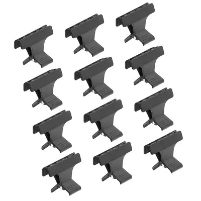 12x Butterfly Plastic Hair Claw Salon Hairdressing Section Clips Clamp Grips • £5