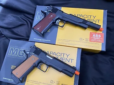 MGC M1911 Heavy Weight/abs Combo Package Airsoft Guns. • $350