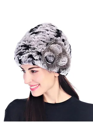 Beanie-Cap-Headband-Fur Headband-Ear Muff-Neck Warmer-Ear Warmer-Fur Hat-Rabbit • $189