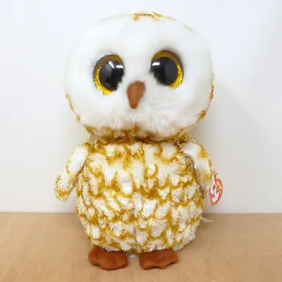 £14.99 • Buy Rare Ty Beanie Boos Boo Buddy 2015 - Swoops The Owl Plush Soft Toy MWMT MINT 9 