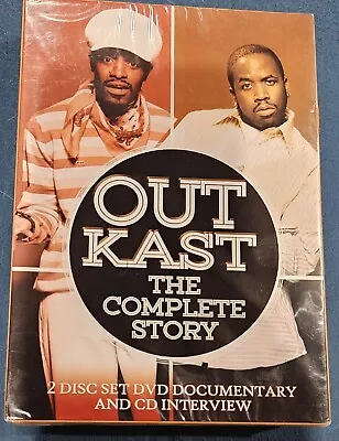 OUTKAST New Sealed   COMPLETE STORY  BIOGRAPHY & INTERVIEWS 2 DVD & CD Set • $19.99