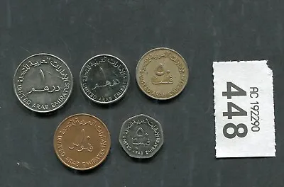£2.50 • Buy  Set Of   5   Coins  United Arab Emirates