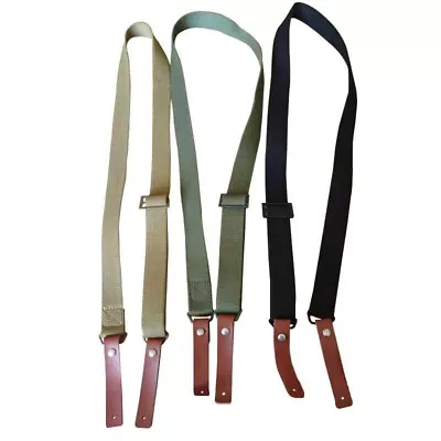 Tactical Reinforced Canvas Military Two Point Surplus Style Rifle Sling Cotton • $8.89