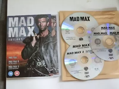 £3.99 • Buy Mad Max Trilogy: Mad Max / Mad Max 2: The Road Warrior / Beyond Thunderdome Dvd