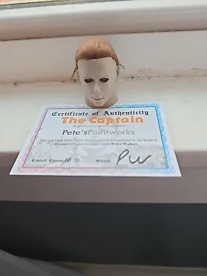 Pete's Paint Works Michael Myers 1/6th Head Sculpt • $240